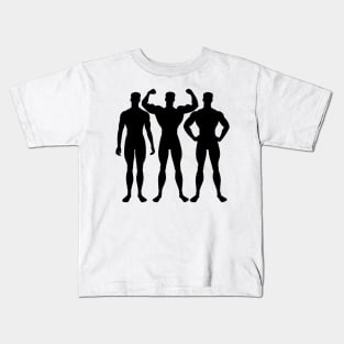 Athletic man Kids T-Shirt